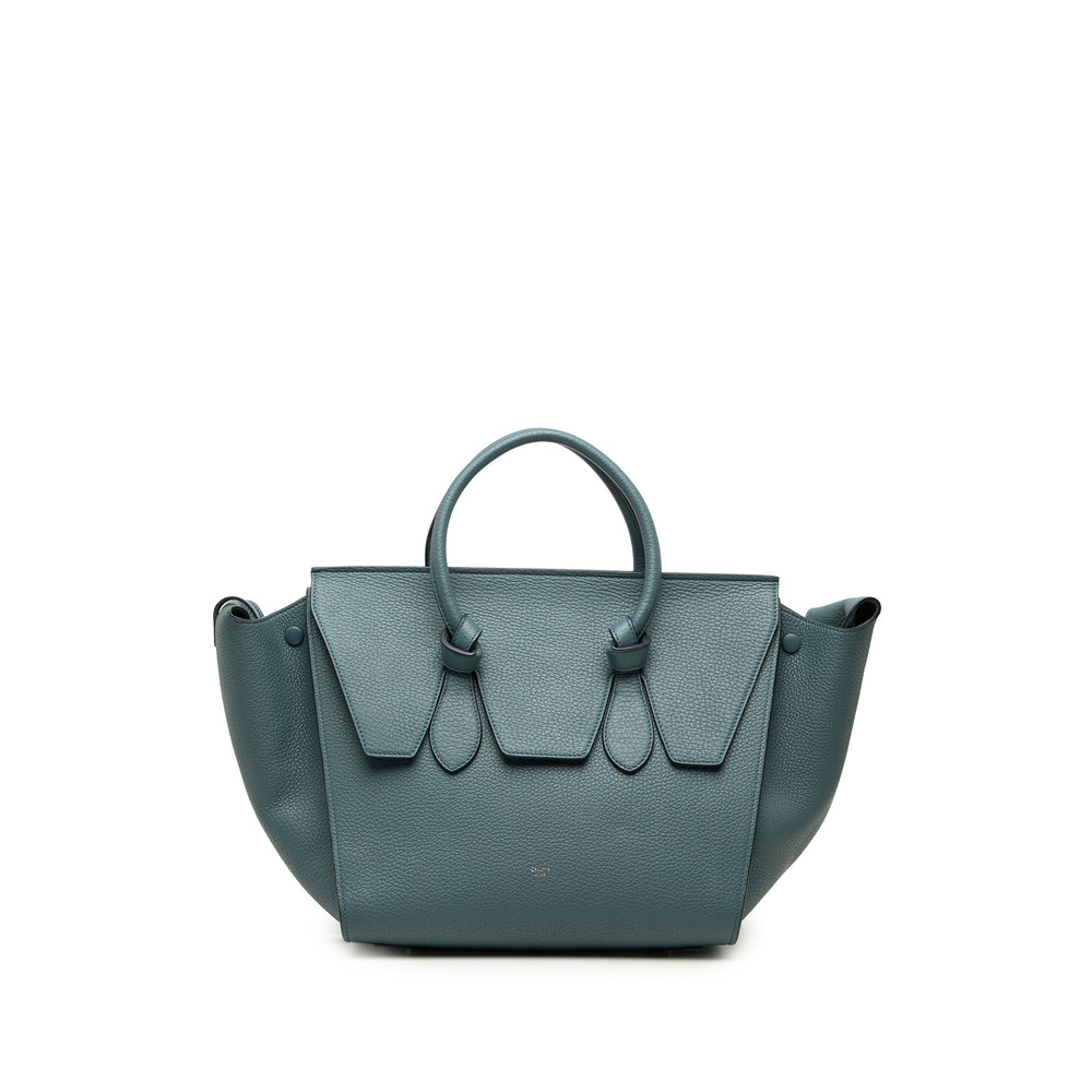 Pre-Loved Celine Small Grained Calfskin Tie Knot Tote